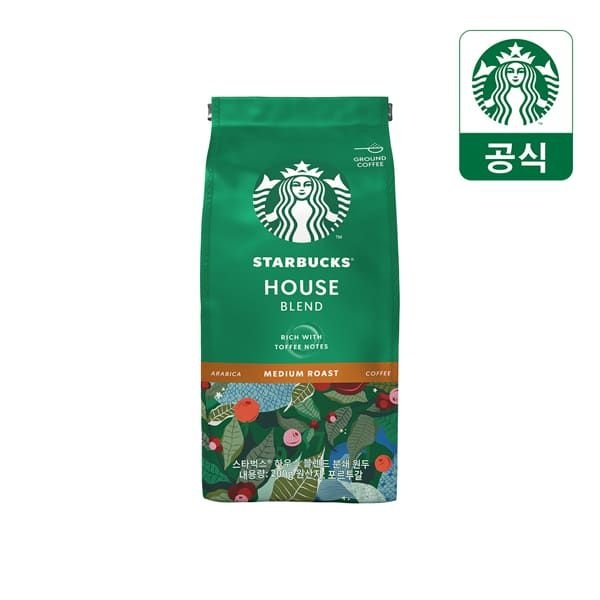 스타벅스 (현대Hmall) 스타벅스 하우스 블렌드 분쇄원두 200g