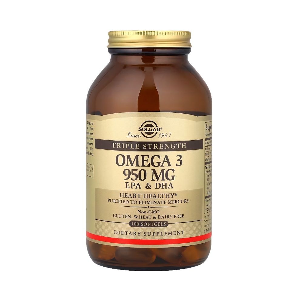 [해외] 솔가 오메가3 트리플 스트렝스 오메가-3 EPA & DHA 950mg 100소프트젤