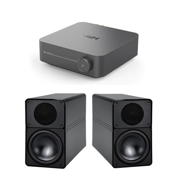 <b>WiiM</b> [없음] <b>WiiM</b>(윔) AMP Pro + 엘락 BS305 올인원 스트리밍 하이파이 오디오