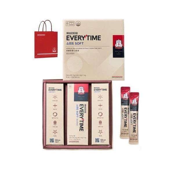 [하프클럽]정관장 홍삼정 에브리 타 임 소프트 10ml 30포 x1개 + 쇼핑백