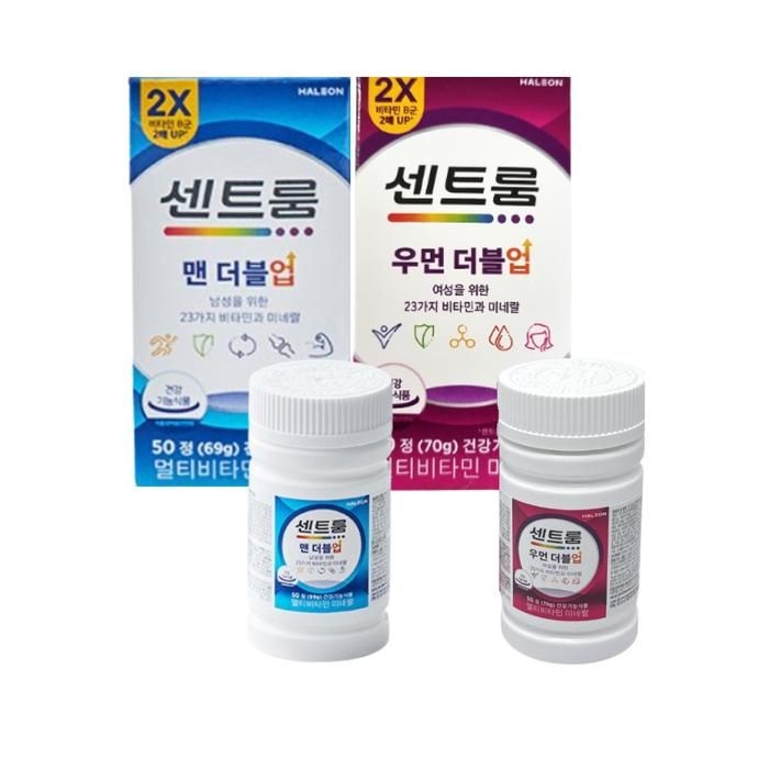 센트룸 멀티비타민 맨더블업(50정) + 우먼더블업(50정)