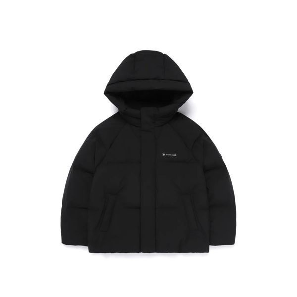 스노우피크 스노우피크 [하프클럽]스노우피크 키즈 티타닉 후드 헤비 재킷 BB S25WKFDJ84 BK LE MK