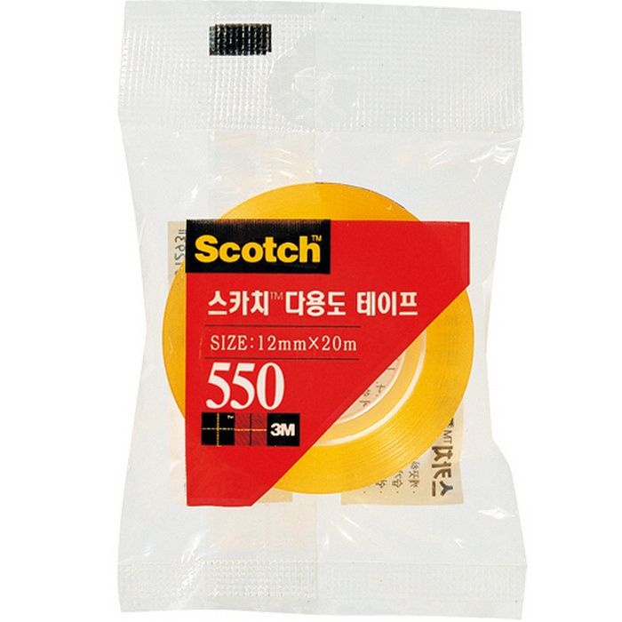 [오늘출발] 오피스디포 스카치 테이프 리필 550R 12mmX20M 3M