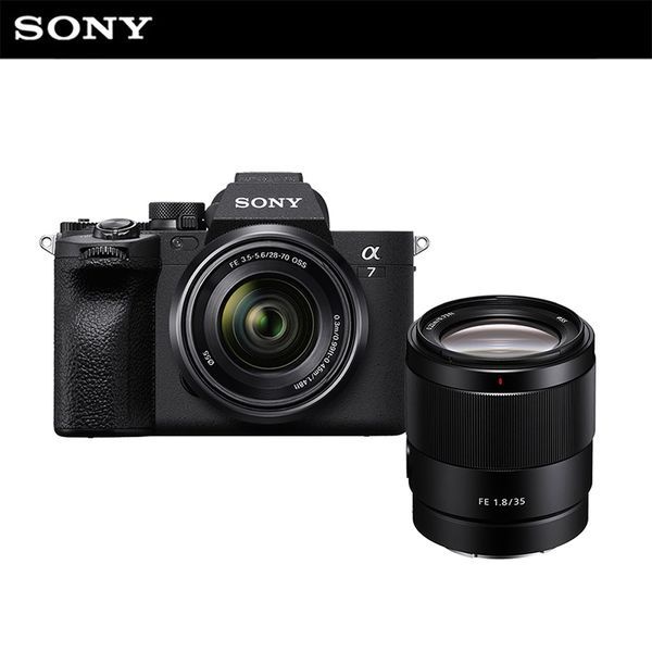 소니 소니 [하프클럽]소니 카메라 A7M4K (SEL2870 렌즈킷) + SEL35F18F 단렌즈 패키지 / 풀프레임 미러리스 알파