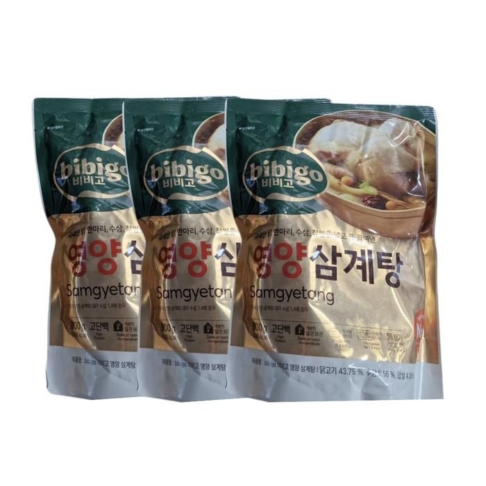 비비고 영양삼계탕 800g x3개