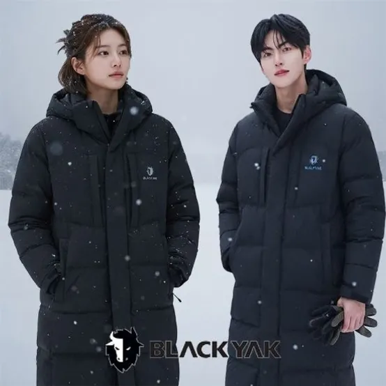 공용 2L 방풍 롱패딩 L테라온벤치다운자켓 3BYPAWV902