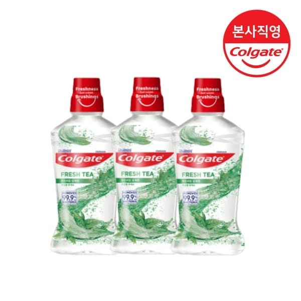 콜게이트 (현대Hmall) 콜게이트 마우스워시 후레쉬티 750ml 3개