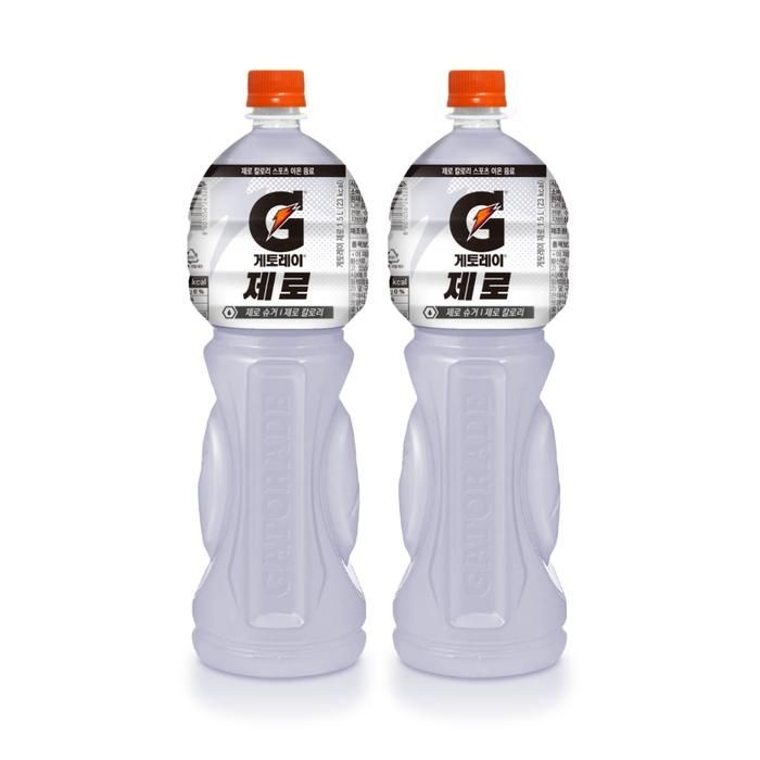 [오늘출발] 롯데칠성음료 게토레이 제로 1.5L 낱개 4개