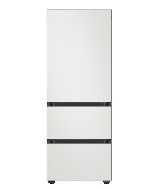 [온누리상품] 삼성 3도어 키친핏 김치냉장고 313L <b>RQ33DB74B1AP</b> 코타화이트 패널