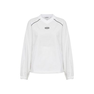 [アイダー] DWP26256W2スポーツレジャーSERIFセリフレディーストラック スウェット Tシャツ ホワイト5999193