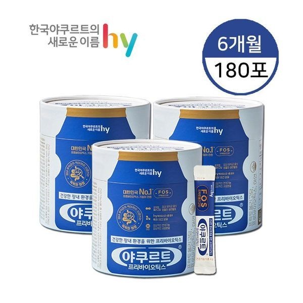 한국야쿠르트 야쿠르트 프리바이오틱스 3통(6개월분)[35097394]