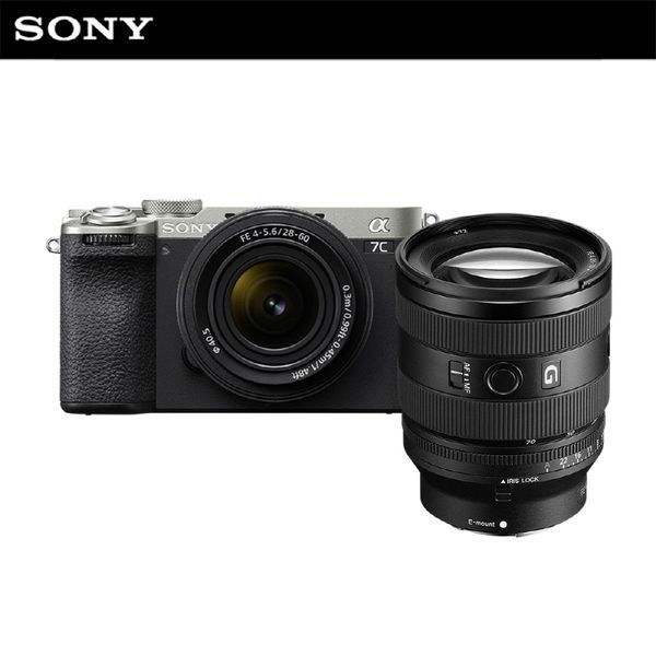 소니 소니 [하프클럽]소니 카메라 A7C2L 실버 (SEL2860 렌즈킷) + SEL2070G 줌렌즈 / 풀프레임 컴팩트 알파