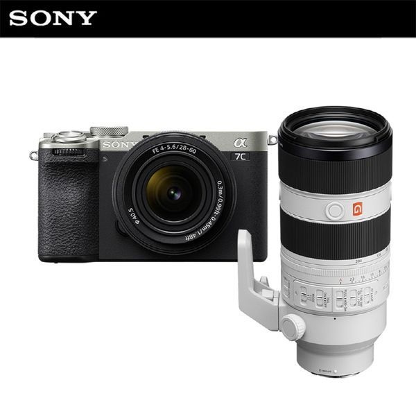 소니 소니 [하프클럽]소니 카메라 A7C2L 실버 (SEL2860 렌즈킷) + SEL70200GM2 망원 줌렌즈 / 풀프레임 컴팩트 알파