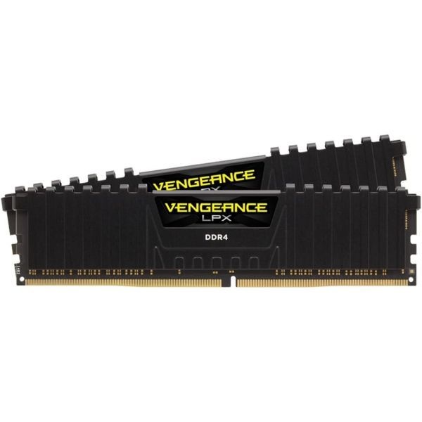 Corsair 스토어 방문하기 [해외] CORSAIR Vengeance LPX DDR4 RAM 16GB (2x8GB) 최대 3200MHz CL16-20-20-38 1.35V 인텔 AMD 데스크탑 컴퓨터 메모리 - 블랙 (CMK16GX4M2E3200C1