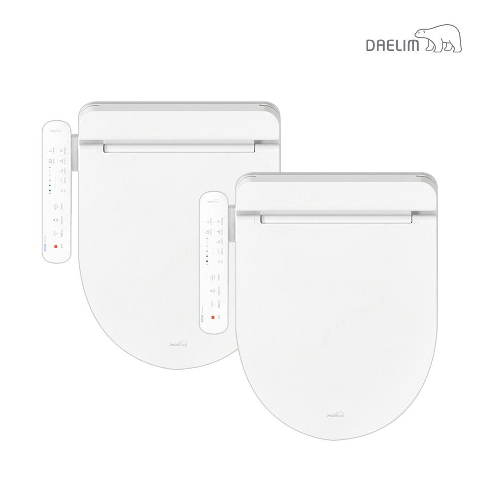 대림바스 26년형 듀얼블록 스마트앵글 스와이프 컨트롤 방수비데 DDS-S700 1+1