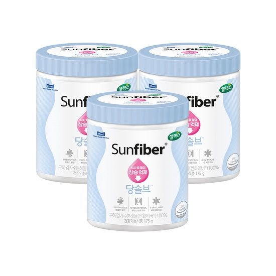 셀렉스 썬화이버 당솔브 175g 3통