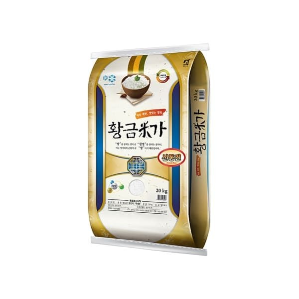 푸드조아 (현대Hmall) [햅쌀] 26년산 황금미가 20kg (신동진)