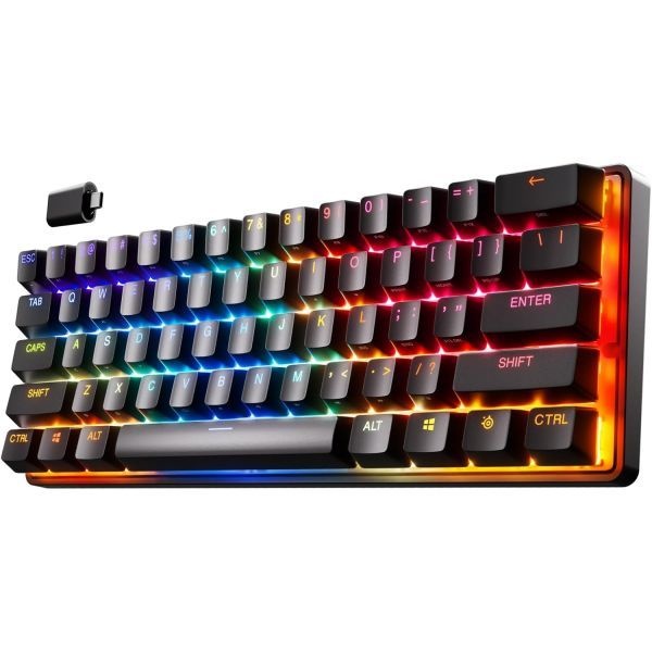 SteelSeries [해외] 스틸시리즈 Apex Pro Mini 무선 키보드 블랙 320217