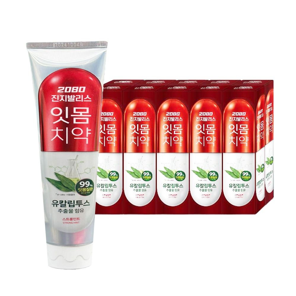 2080 애경 2080진지발리스 유칼립투스 스트롱 150g x 10개