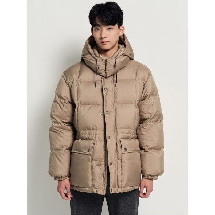 빈폴 멘 카라코람 구스다운 파카  베이지  BC5Z38C31A