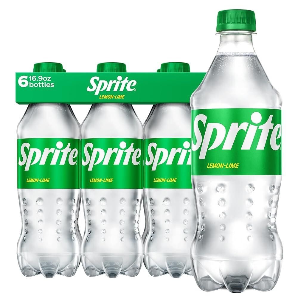 Sprite [해외] Sprite 레몬 라임 소다 청량 음료 221.8ml7온스 6팩 [호환]