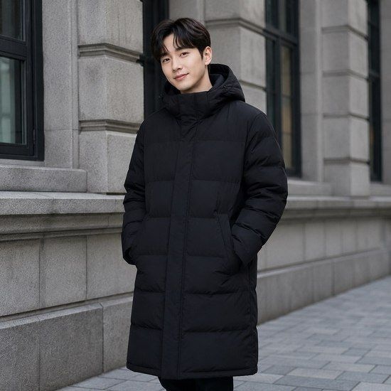 네파 택가 469.72071 남여 공용 프리미아 스트레치 롱 패딩 구스다운