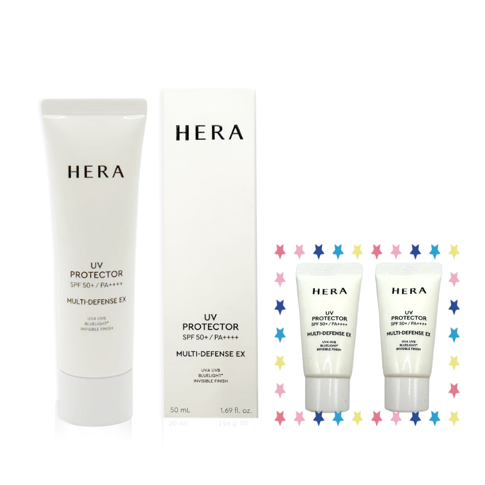 헤라 UV 유브이 프로텍터 멀티디펜스 선크림 EX SPF50+PA++++ 50ml+30ml 최신제조