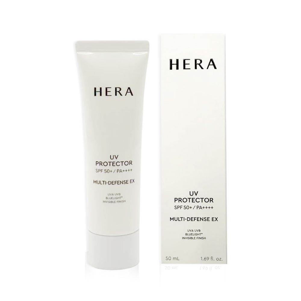 헤라 UV 유브이 프로텍터 멀티디펜스 선크림 EX SPF50+PA++++ 50ml 2개 최신제조