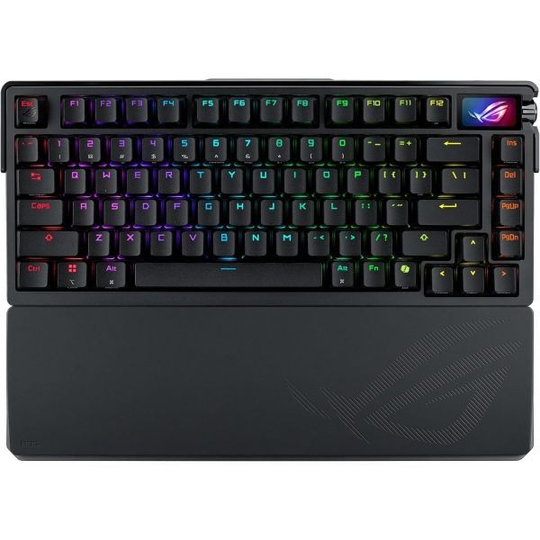 [해외] ASUS ROG Azoth 익스트림 무선 기계식 게이밍 키보드 - 75% TKL, NX 스노우 선형 스위치, PBT 키캡, 알루 431854