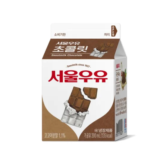 서울 쵸코우유 (200ML)