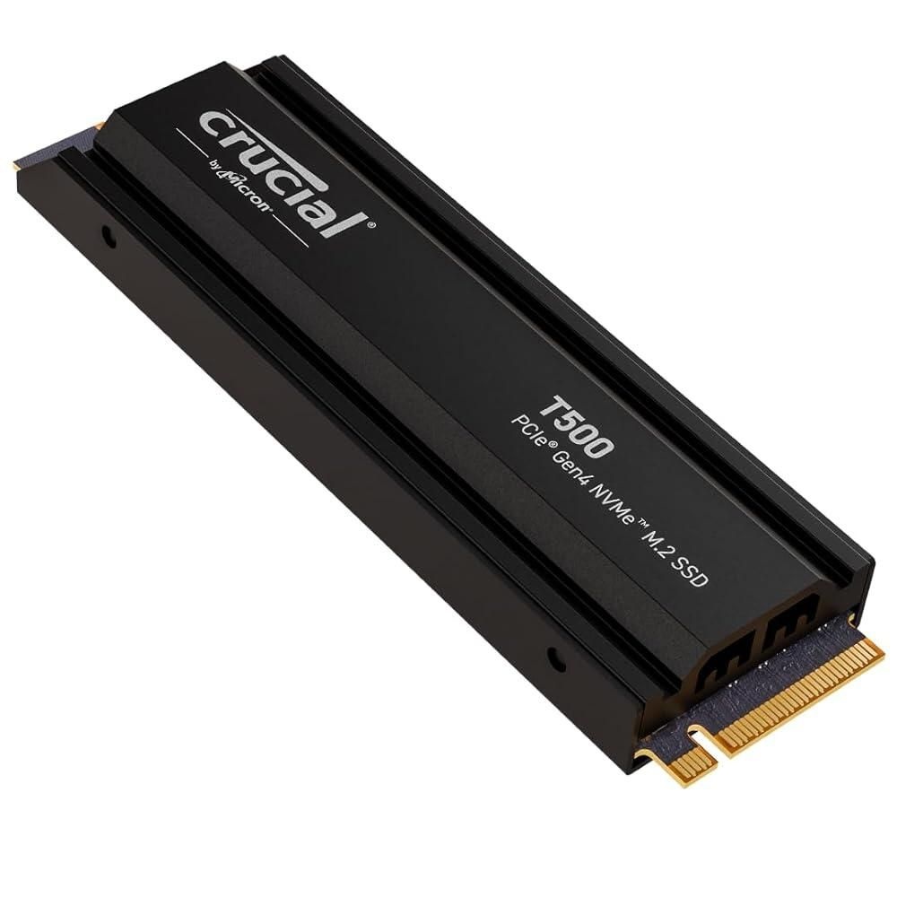 크루셜 [해외] 크루셜 <b>T500</b> 1TB <b>Gen4</b> NVMe M.2 내부 게이밍 SSD (CT1000T500SSD5) 418715
