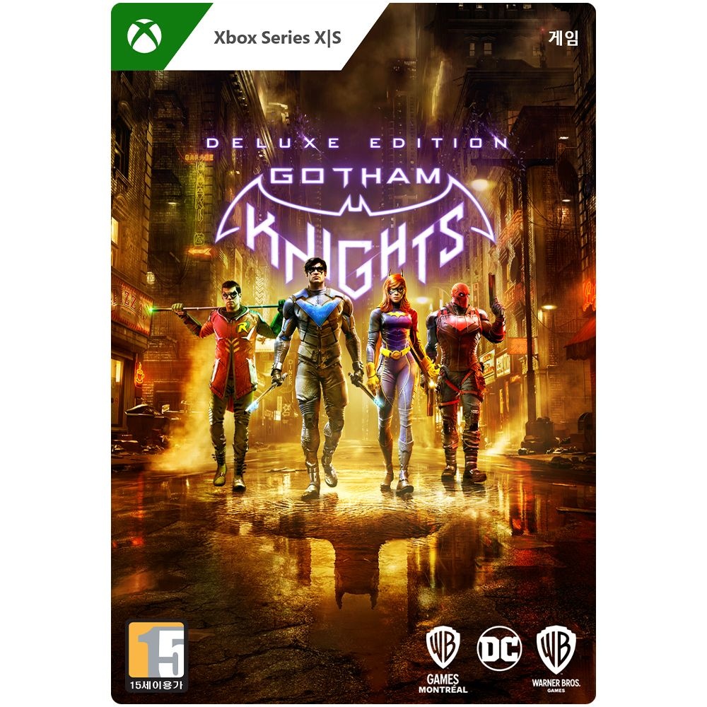엑스박스 [24시간 발송] Xbox Series XlS 고담 나이트 디럭스 - Digital Code