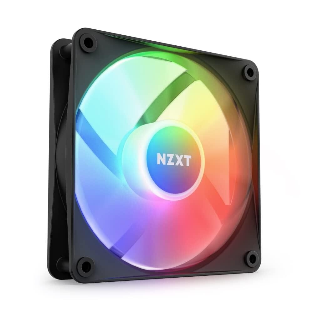 <b>NZXT</b> [해외] <b>NZXT</b> F420 RGB 코어 - 140mm 팬 3개가 있는 420mm 싱글 프레임 유닛 속도 및 조명 제어 높은 정압 공기 흐름 유체 다이내믹