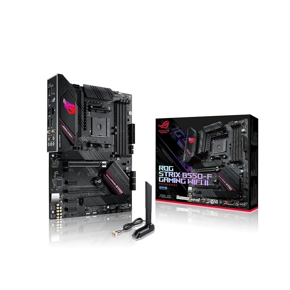 [해외] Asus ROG 스트릭스 B550-F 게이밍 WiFi II AMD AM4 ATX 마더보드 407756
