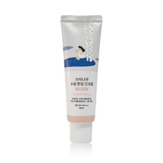 아트박스/라운드랩 자작나무 수분 톤업 선크림 50ml