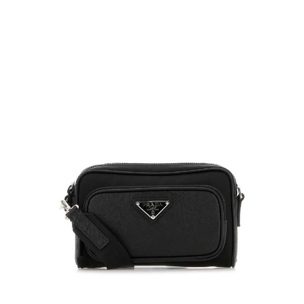 프라다 [X45]프라다 2VH1722DMH F0002 Black Re Nylon and leather crossbody bag 남성 크로스백 숄더백 메신저백