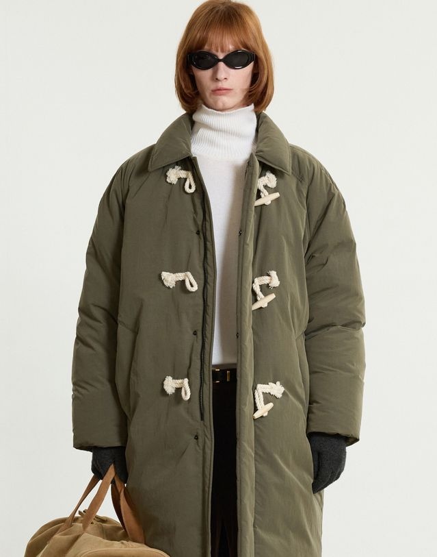 TNGT European-goose Duffle Long Down Jumper (Khaki) TNJU5F207K2