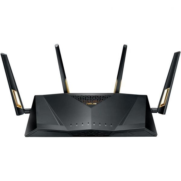 ASUS 스토어 방문하기 [해외] ASUS AX6000 WiFi 6 게이밍 라우터(RT-<b>AX88U</b>) - 듀얼 밴드 기가비트 무선 라우터, 8GB 포트, & 스트리밍, AiMesh 호환, 평생 인
