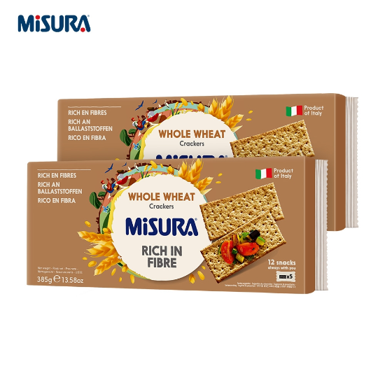 미주라 통밀 크래커 385g, 2개