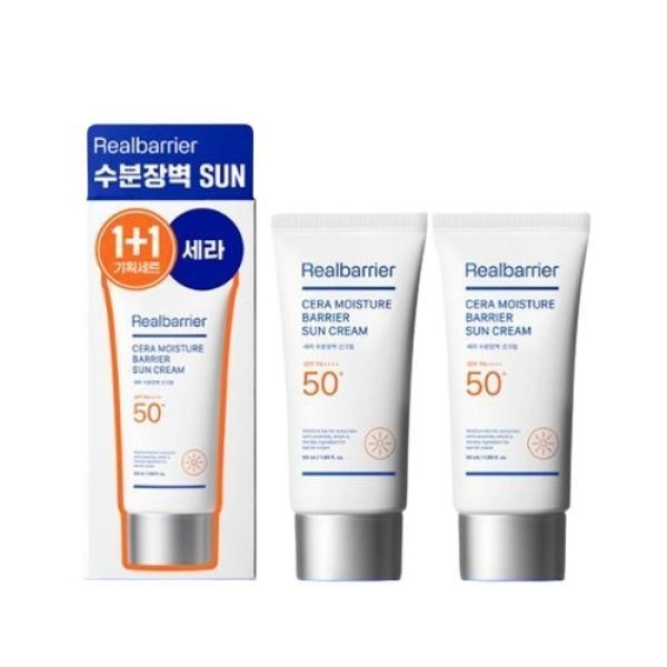 조슈아PICK/1+1 리얼베리어 세라 수분 장벽 선크림 50ml 1+1 기획