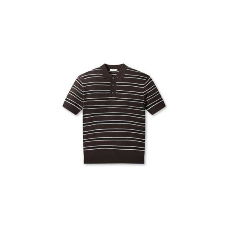 프로젝트M 남성) 스트라이프 버튼카라 반팔 스웨터EPG2ET1150A EGP2ET1150-MI 308867