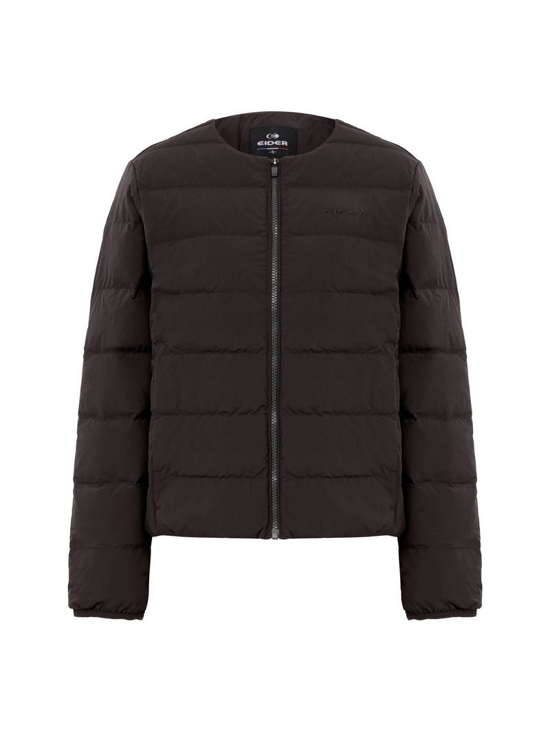 아이더 EIDER POP 여성 슬림 퀼팅 다운 자켓_Dark Brown DWU26582E8 504219