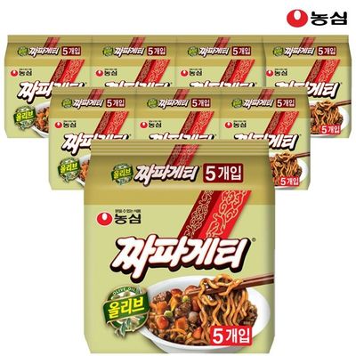 농심 올리브 짜파게티 140g 40개
