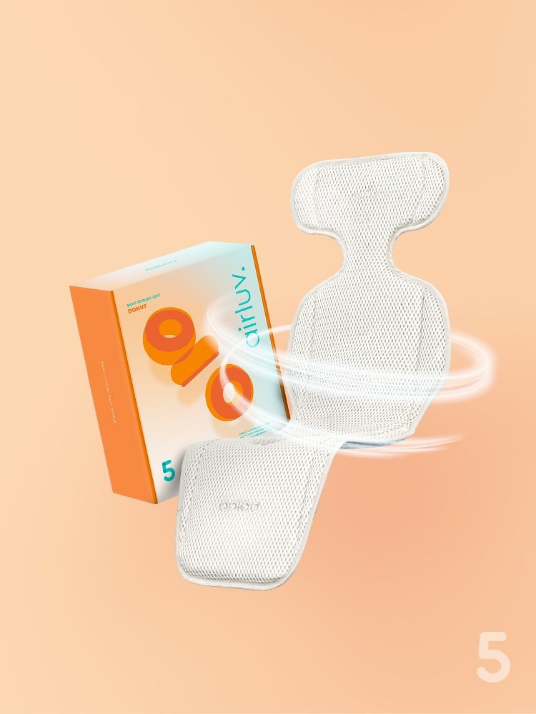 폴레드 폴레드 에어러브5 도넛 통풍 쿨시트 유모차용 라이너 (보조배터리 미포함)