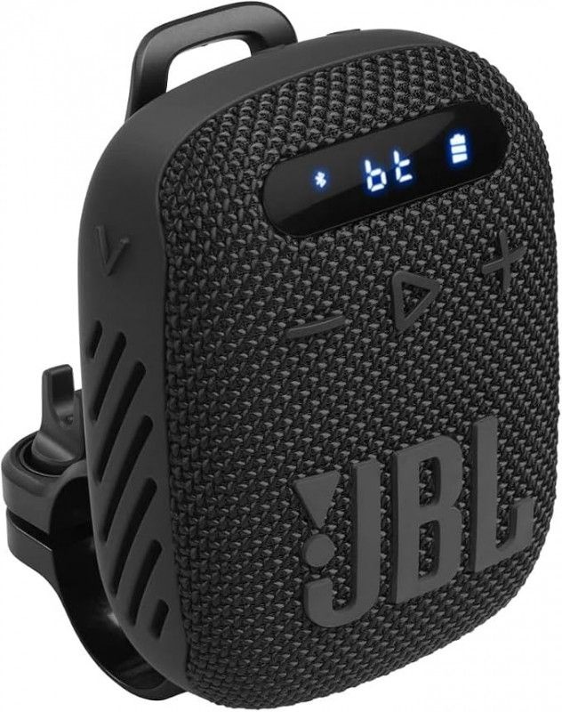 [해외] JBL WIND3 자전거 블루투스 스피커 핸들바 마운트 방수 블랙 JBLWIND3JN