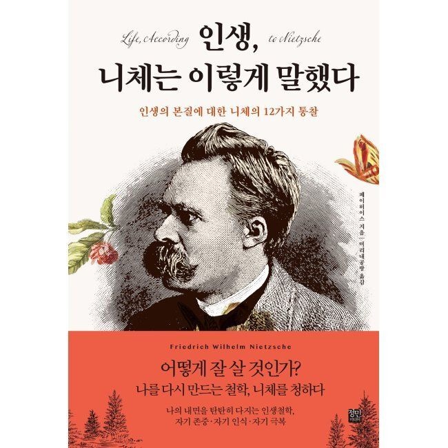 인생, 니체는 이렇게 말했다 - 인생의 본질에 대한 니체의 12가지 통찰 / 페이허이스,미리내공방