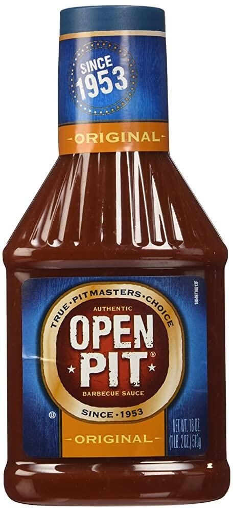 Open Pit [해외] Open Pit 블루 라벨 오리지널 바베큐 소스 532ml [호환]