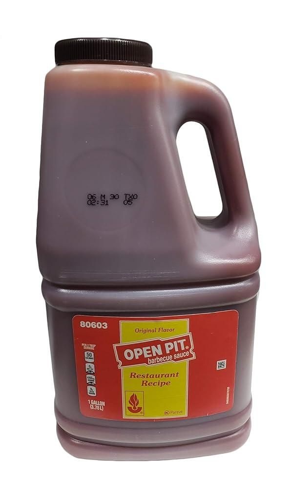 Open Pit [해외] Open Pit Original Flavor 바베큐 소스 - 3.8L1갤런 3.8L128온스 [호환]