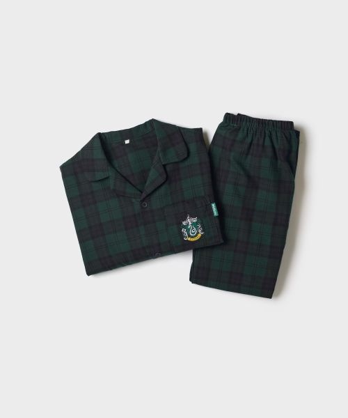 스파오 [해리포터] 플란넬 파자마(Green)_SPPPG4TU02