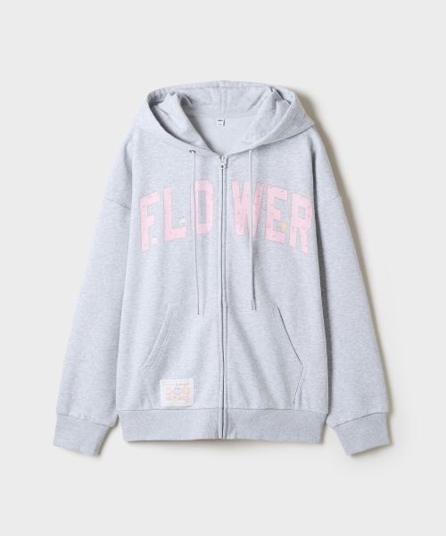 스파오 [먼작귀] 페어리 후드 집업(Pink)_SPMZG4TU03